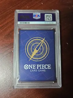 2025 One Piece Illustration Box Vol.4 Dracule Mihawk Promo #ST12-003 PSA 10 - Image 2
