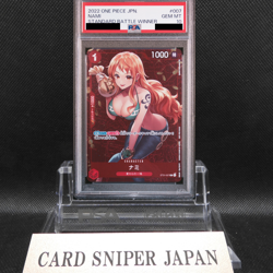 PSA 10 GEM MINT Nami ST01-007 Winner Promo One Piece Standard Battle Japanese - Image 1