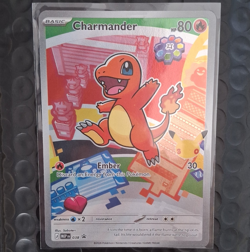 Pokemon TCG Charmander 038 Me: Mega Evolution Promo Holo 80 HP First Partner - Image 1