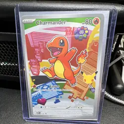 Pokemon TCG Charmander 038 Me: Mega Evolution Promo Holo Promo English 2023 - Image 1