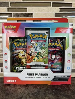 Pokemon - First Partner Illustration Collection x8 - Series 2 - Factory Sealed - Image 1