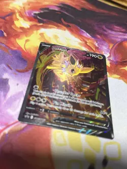 Pokemon Jolteon v Alt Art SWSH183 Black Star Promo Premium Collection - Image 3