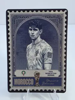 2026 FIFA World Cup Panini x Kayou - Yassine Bounou Stamp Art Insert - Image 1