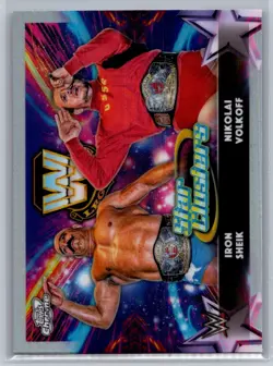NIKOLAI VOLKOFF/IRON SHEIK Star Clusters #SC-3 2026 Topps Chrome Cosmic WWE - Image 1