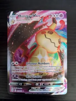 Pokemon TCG - Mimikyu VMAX 069/172 Ultra Rare - SWSH Brilliant Stars - NM - Image 1