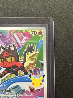 Litten 044 ME: Mega Evolution Promo Holo Pokemon Full Art NM - Image 4