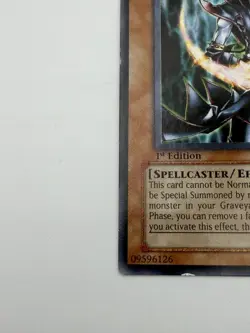 Yugioh Chaos Sorcerer SD6-EN012 1st Edition Common Spellcaster Effect MP Card - Image 4
