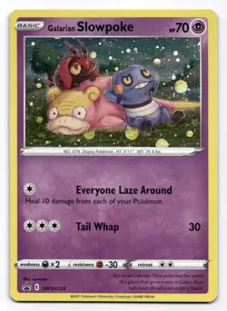 Galarian Slowpoke SWSH: Sword & Shield Promo Cards - Pokemon NM SWSH126 - Image 1