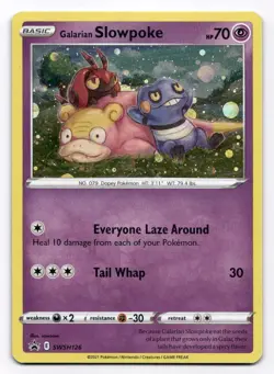 Galarian Slowpoke SWSH: Sword & Shield Promo Cards - Pokemon NM SWSH126 - Image 1