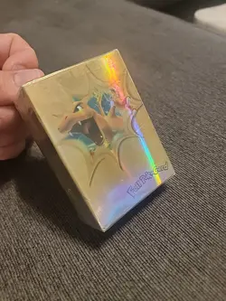 100 Foil Pokemon Style Cards – Charizard Collector Box – New & Sealed Pack - Image 1