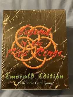 LEGEND of the FIVE RINGS EMERALD EDITION CLAN DECKS UNOPENED BOX CCG Cards - Image 1