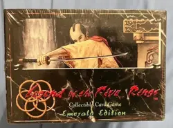 LEGEND of the FIVE RINGS EMERALD EDITION CLAN DECKS UNOPENED BOX CCG Cards - Image 2
