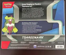 Pokemon TCG Tsareena EX Premium Collection Promo Booster Box New Sealed Bent Box - Image 2
