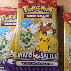 2023 Pokemon Match Battle McDonalds Promo Sealed Booster Card Lot Of 5 Pokemon - Image 3
