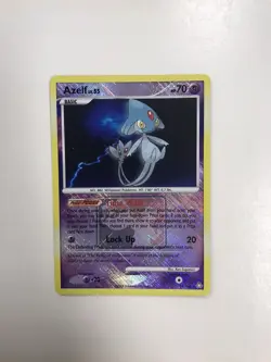 Pokemon Azelf Platinum Crosshatch Holo Promo Card - Image 1