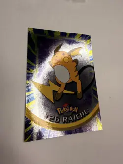 Raichu #26 Topps Chrome Pokemon Card - Image 3