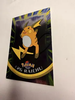 Raichu #26 Topps Chrome Pokemon Card - Image 4