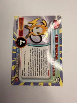 Raichu #26 Topps Chrome Pokemon Card - Image 5