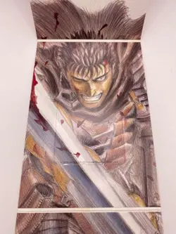 Berserk Phone Card Guts Kentaro Miura Artwork YOUNG ANIMAL 2001 Bonus RARE - Image 1