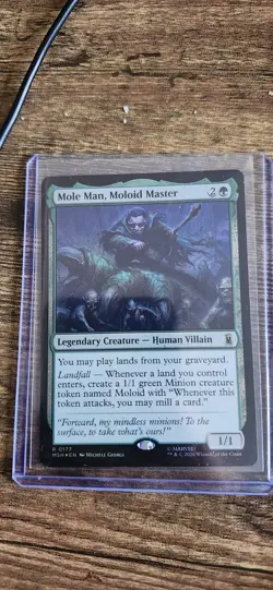 Mole Man, Moloid Master Marvel Super Heroes - FOIL - NM MTG - Image 1