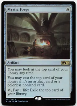 Mystic Forge 233 Near Mint Core Set 2020 Rare Magic: The Gathering - Image 1