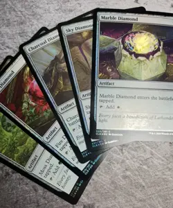 FOIL Diamond SET From Baldur’s Gate - MTG - CLB - NM - Image 1