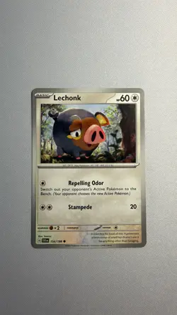 Lechonk 154/198 Holo Promo Deck Exclusives Pokemon Near Mint - Image 1