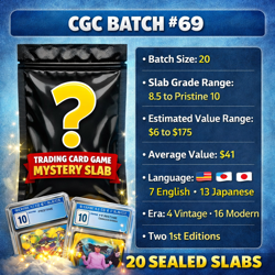 Pokemon Card Mystery Slab Bag—PSA CGC BGS Graded Small Batches Great Odds - Image 1