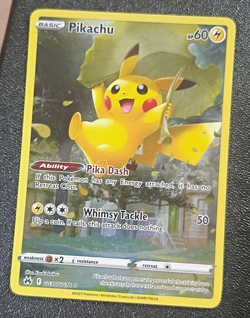 Pokemon TCG Pikachu GG30/GG70 Crown Zenith Galarian Gallery Holo Ultra Rare 2023 - Image 1