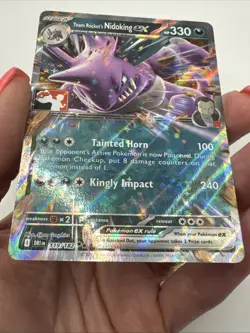 119/182 Team Rocket's Nidoking ex Pokemon TCG Prize Pack Series 8 Stamped DRI - Image 5