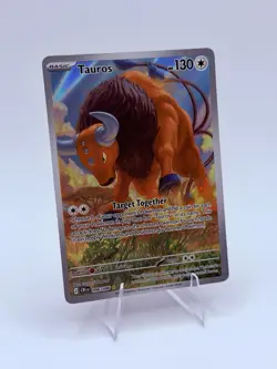 Tauros 96/86 Illustration Rare Pokemon Chaos Rising ME04 NM - Image 1