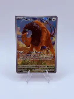 Tauros 96/86 Illustration Rare Pokemon Chaos Rising ME04 NM - Image 2