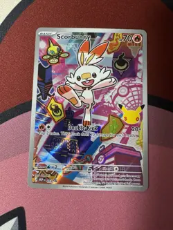POKEMON - Scorbunny 053 | First Partner Illustration Collection (Series 2) - Image 1