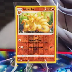 Ninetales 018/195 Silver Tempest Reverse Holo Pokemon TCG - Image 1