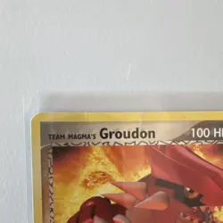 Team Magma's Groudon 9/95 Team Magma vs Team Aqua Holo 2004 - Image 2