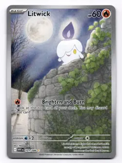 Litwick SV: White Flare - Pokemon NM 101/086 - Image 1