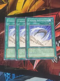 Cyclone Boomerang - DP03-EN015 - Common - 1st Edition - Yugioh! X3 - Image 1