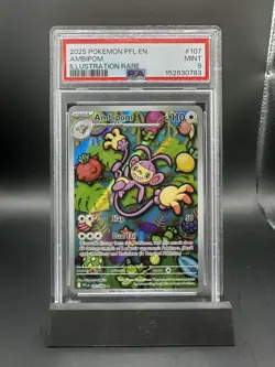 Pokemon TCG Ambipom 107/094 Phantasmal Flames Illustration Rare holo - Image 1