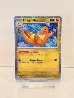 2024 Pokemon McDonald's Collection #012/015 Dragonite Confetti Holo - Image 3