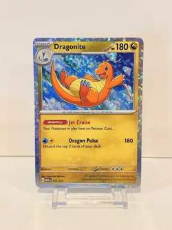 2024 Pokemon McDonald's Collection #012/015 Dragonite Confetti Holo - Image 4