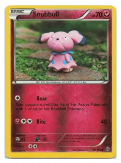 Snubbull 98/162 Common BREAKthrough Pokemon Reverse Holo 2015 YUKA MORII - Image 1