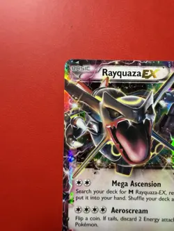 Pokemon Rayquaza EX (Shiny) Holo Promo XY Promos XY69 LP - Image 4