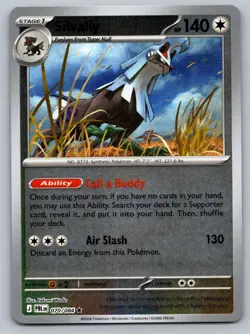 Silvally 070/084 Rare Pitch Black Pokemon Reverse Holo Near Mint - Image 1
