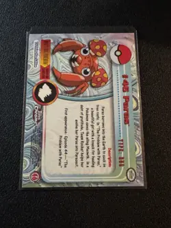 2000 Topps Chrome Pokemon TCG Paras #46 - Image 2