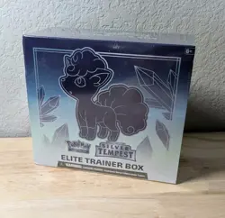 Pokemon TCG: Sword & Shield - Silver Tempest ETB Elite Trainer Box New Sealed - Image 1