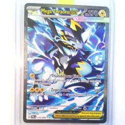 Pokemon TCG Mega Zeraora ex - 114/084 Pitch Black SIR - Image 1