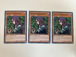 Yugioh - Witch of the Black Forest x 3 - 1st Edition NM - Plus Free Holo - Image 1