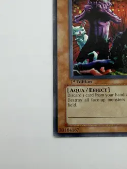 Yugioh Tribe-Infecting Virus SD4-EN007 1st Edition Common Aqua Monster MP - Image 3