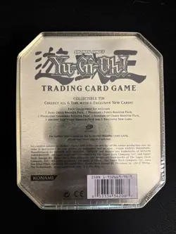 2004 YU-GI-OH! SWIFT GAIA THE FIERCE KNIGHT FACTORY SEALED COLLECTORS TIN - Image 2