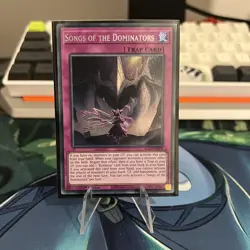 Yu-Gi-Oh! Secret Rare - Songs Of The Dominators - ALIN-EN078 - Image 1